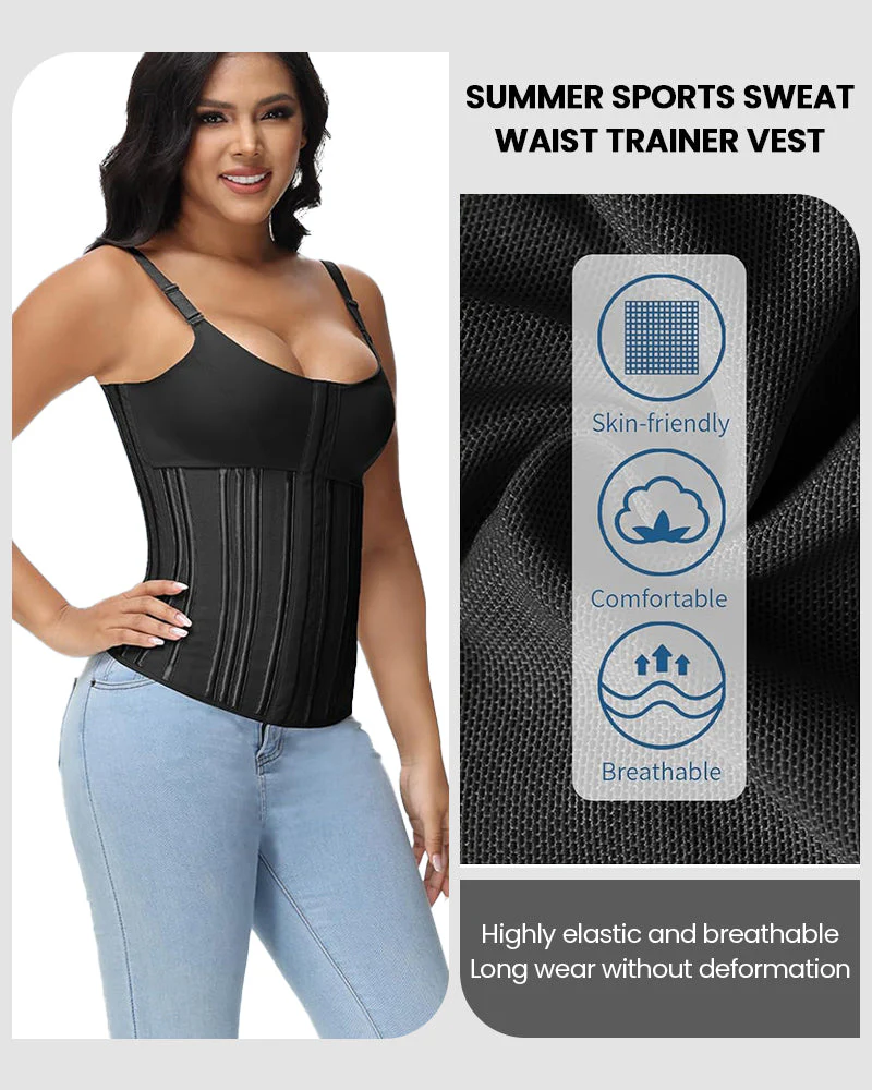 Push-Up Sculpting Corset Vest Shapewear - Image 4