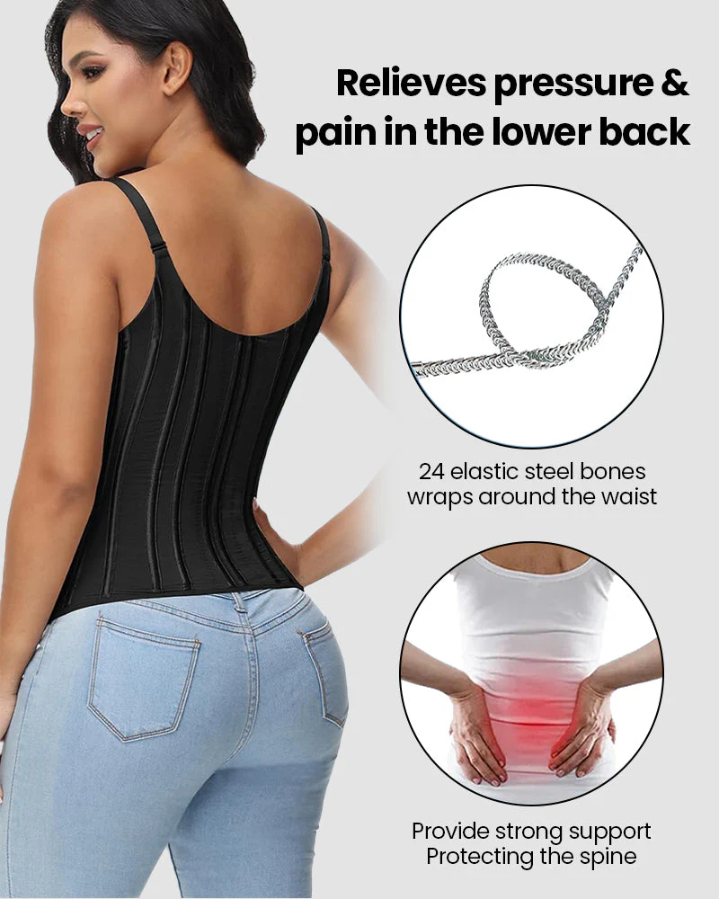 Push-Up Sculpting Corset Vest Shapewear - Image 6