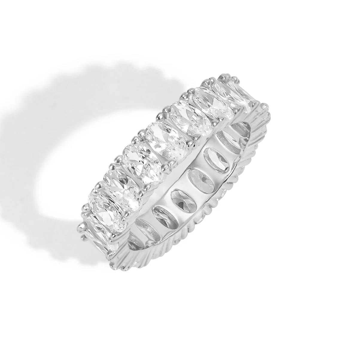 Radiance Moissanite Solitaire Ring - Image 3
