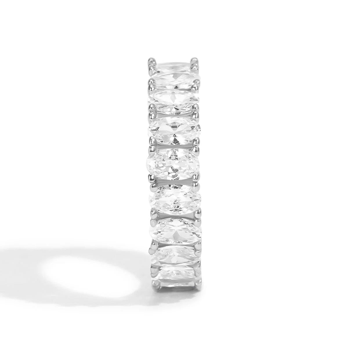 Radiance Moissanite Solitaire Ring - Image 4