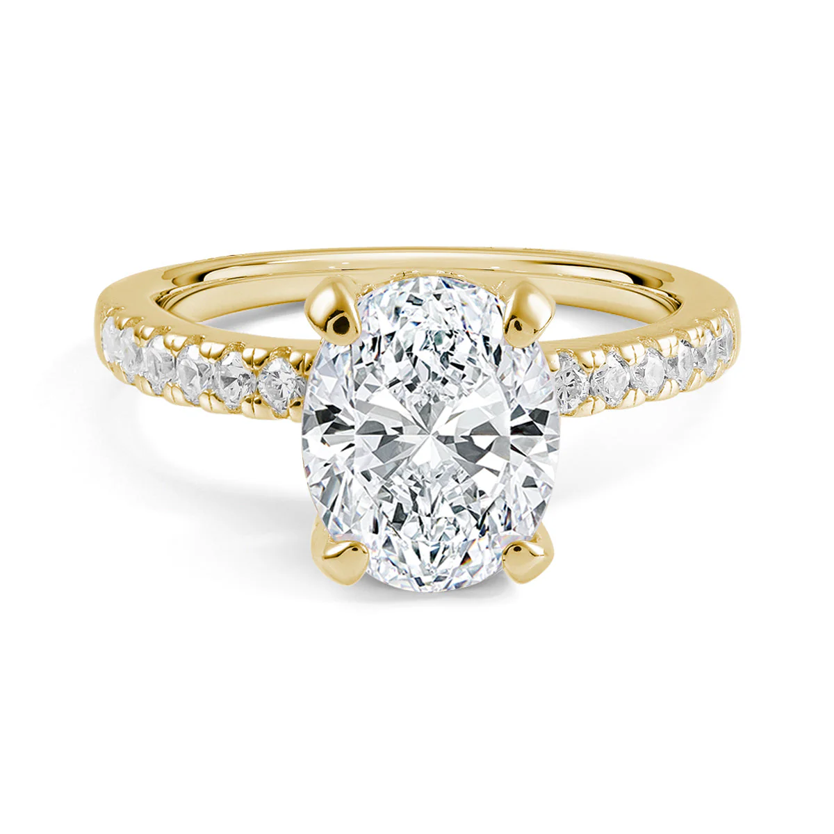 Radiant Grace - The Amara Moissanite Solitaire Ring - Image 5
