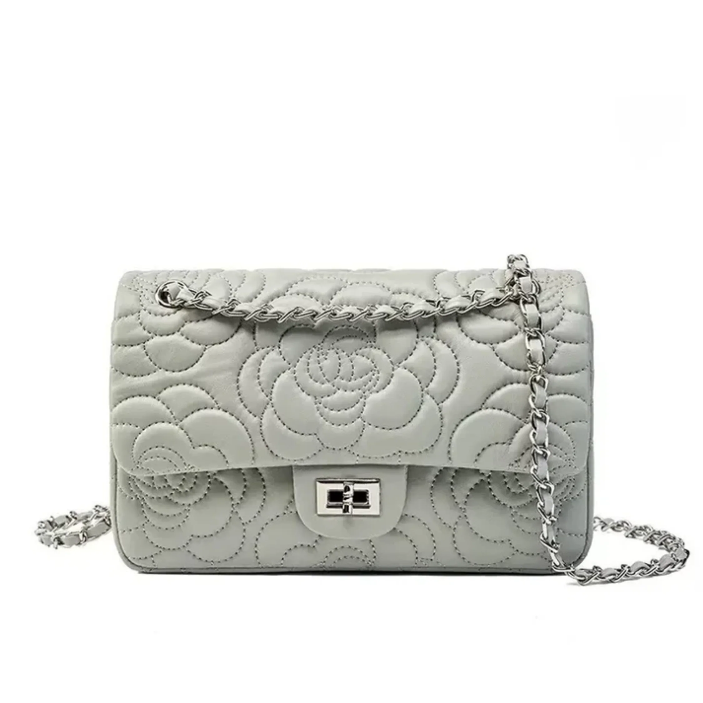 Ravienne Genuine Sheepskin Chain Crossbody Bag - Image 3