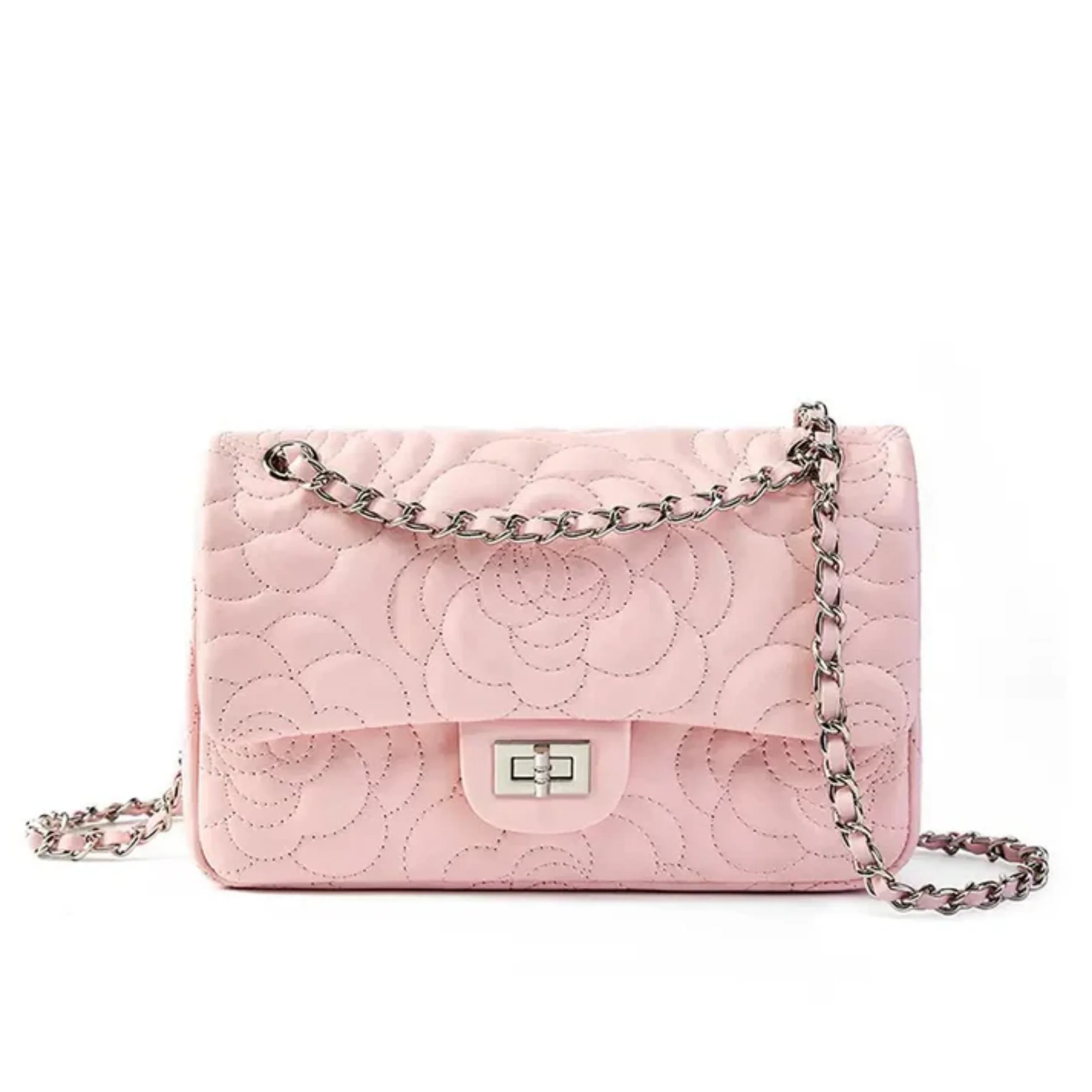 Ravienne Genuine Sheepskin Chain Crossbody Bag - Image 4