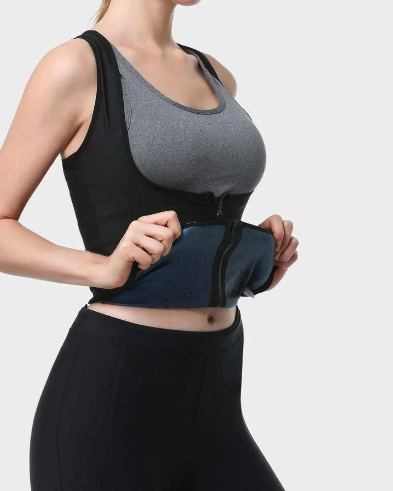 Sauna Suit Waist Trainer Vest - Image 8