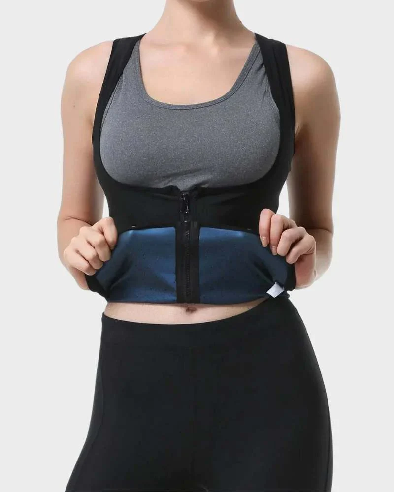 Sauna Suit Waist Trainer Vest - Image 9