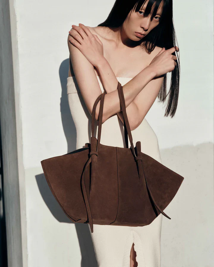 Suede Tote Bag - Image 4