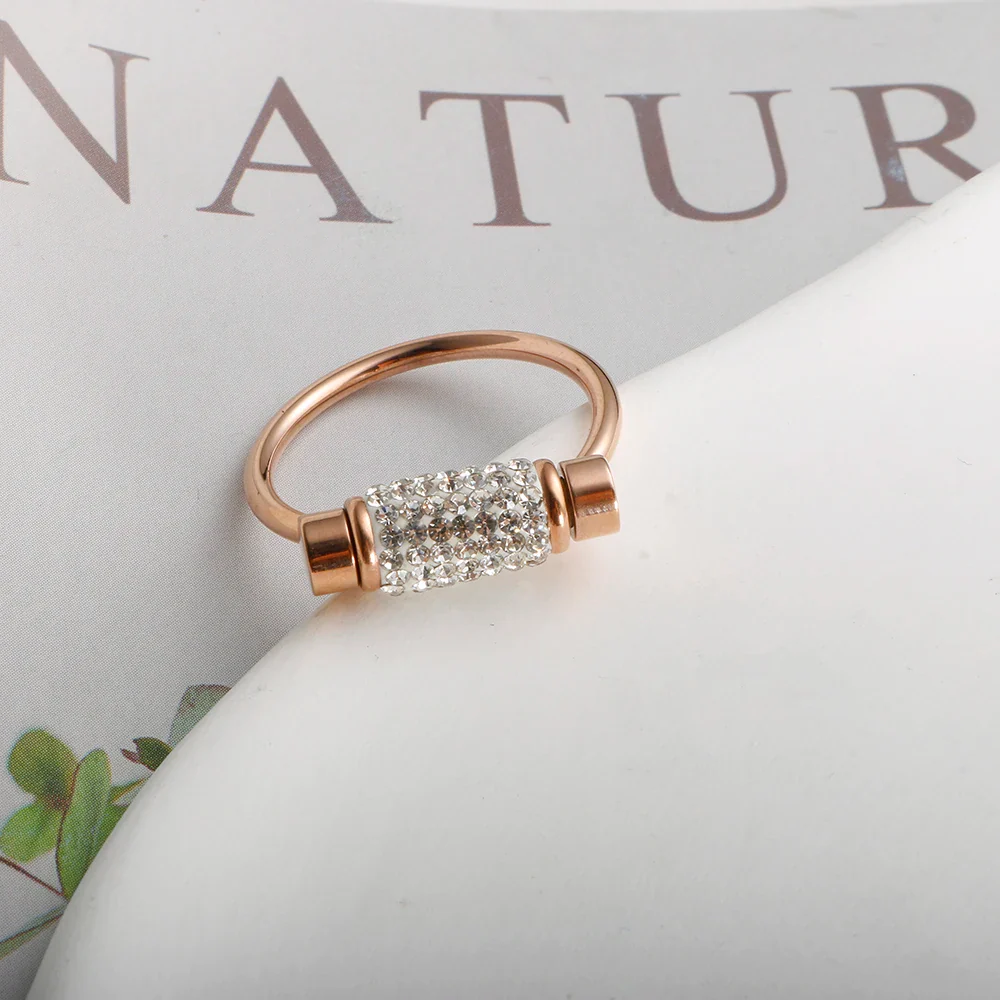 Scrolling Rotatable Anti-Stress Ring for Women - Image 4