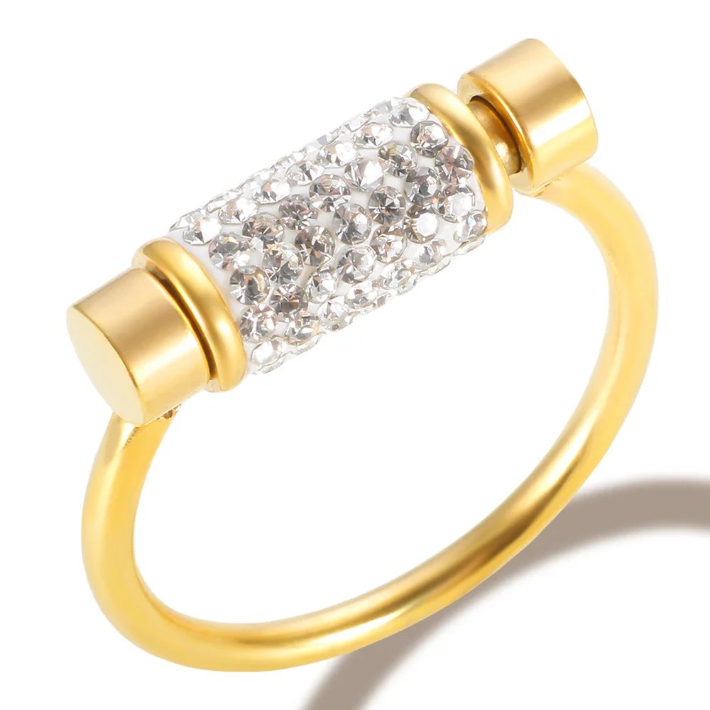 Scrolling Rotatable Anti-Stress Ring for Women - Image 9