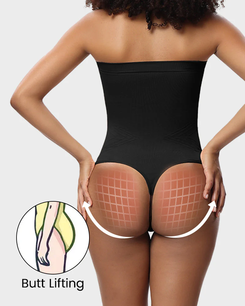 Seamless Strapless Shaping Bodysuit - Image 15