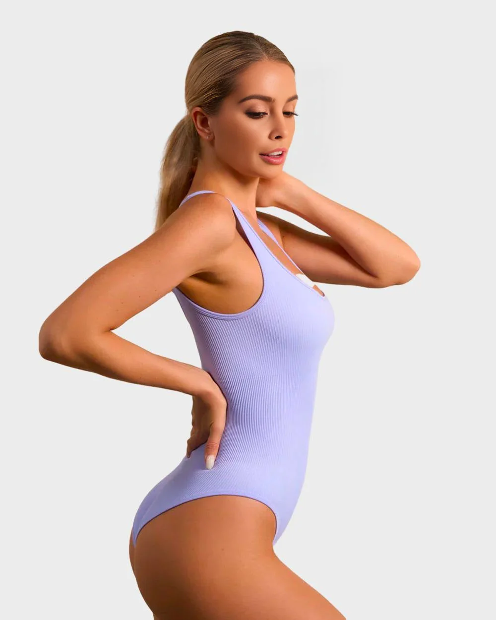 Seamless High-Waist Sculpting Bodysuit - Image 10