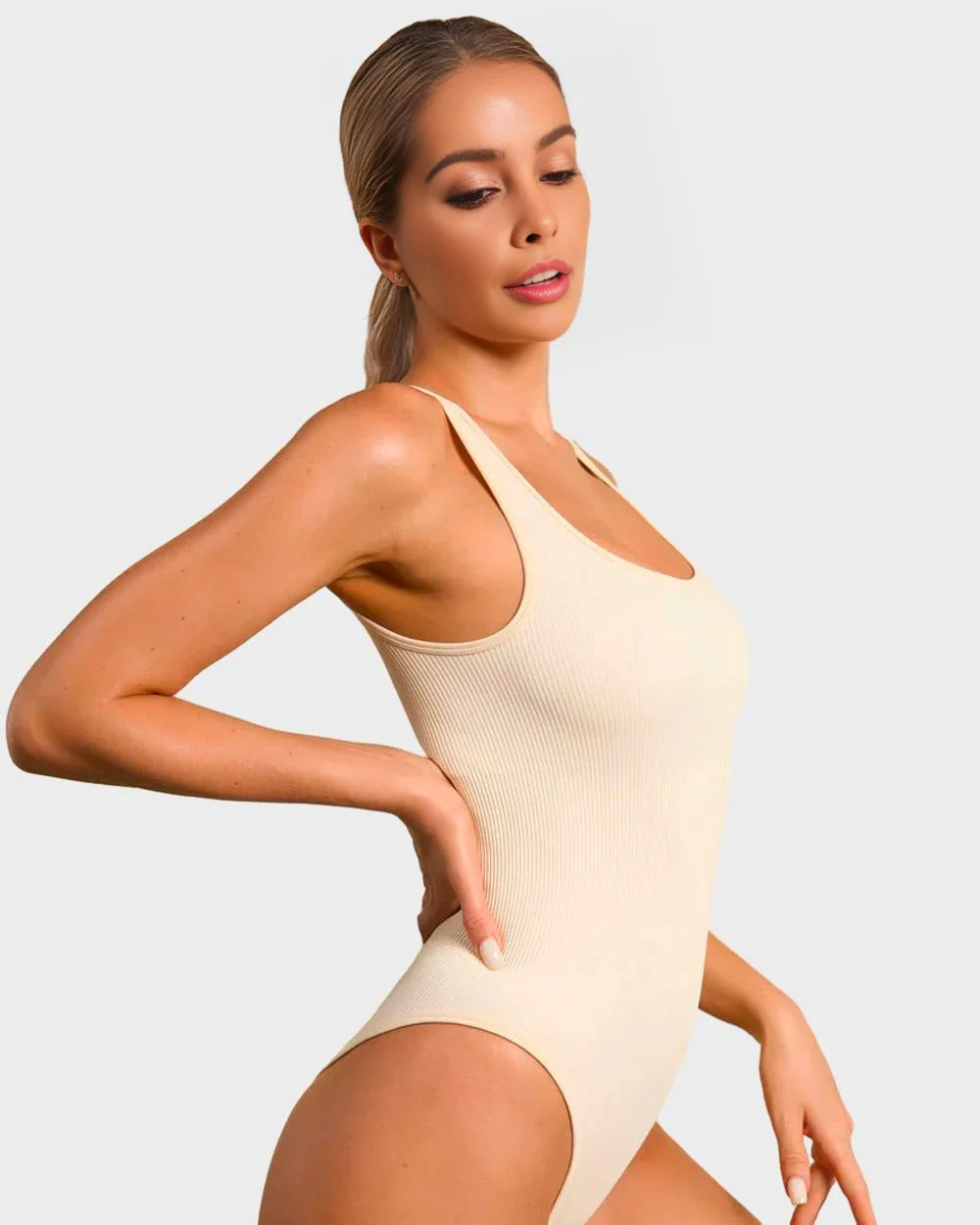 Seamless High-Waist Sculpting Bodysuit - Image 15