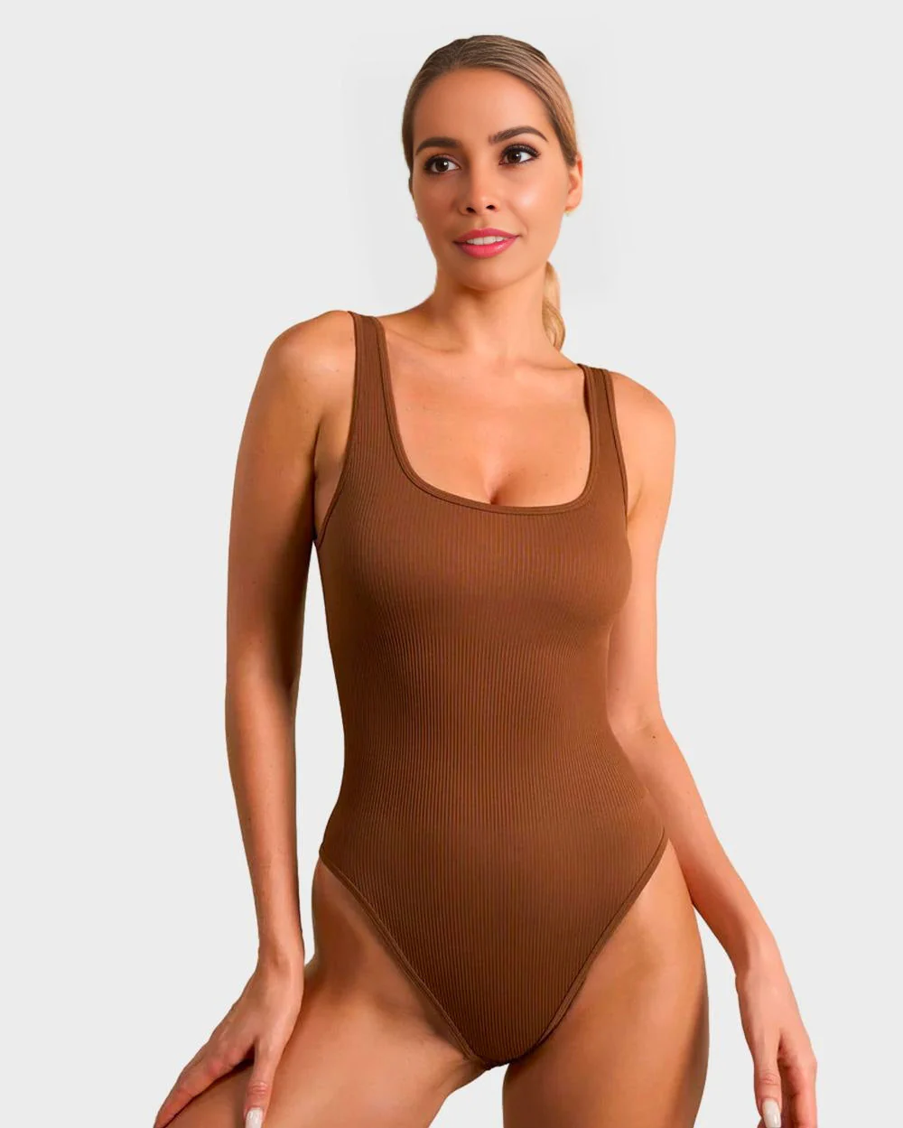 Seamless High-Waist Sculpting Bodysuit - Image 19