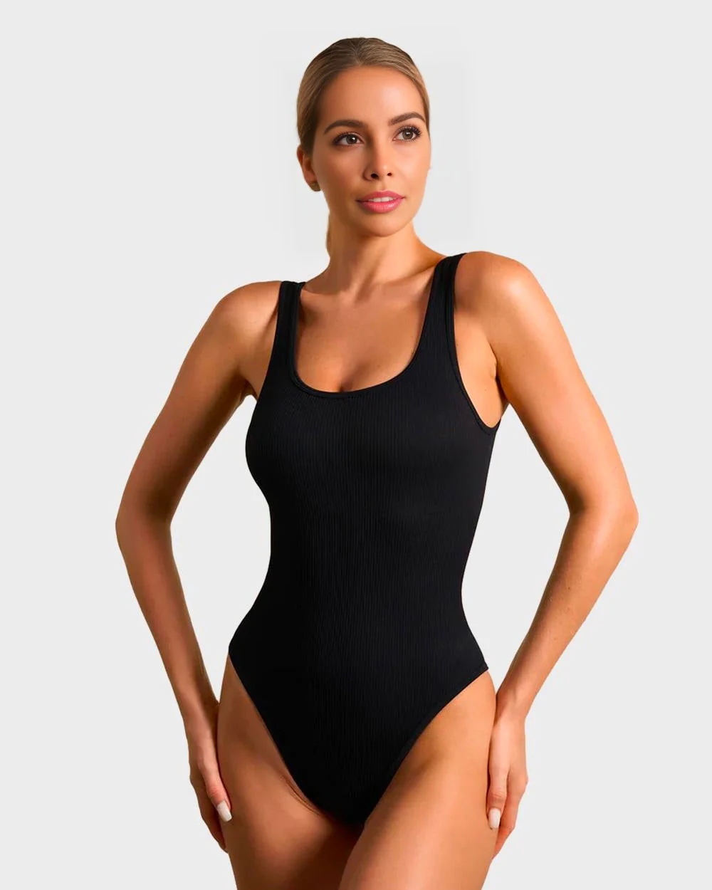 Seamless High-Waist Sculpting Bodysuit - Image 3