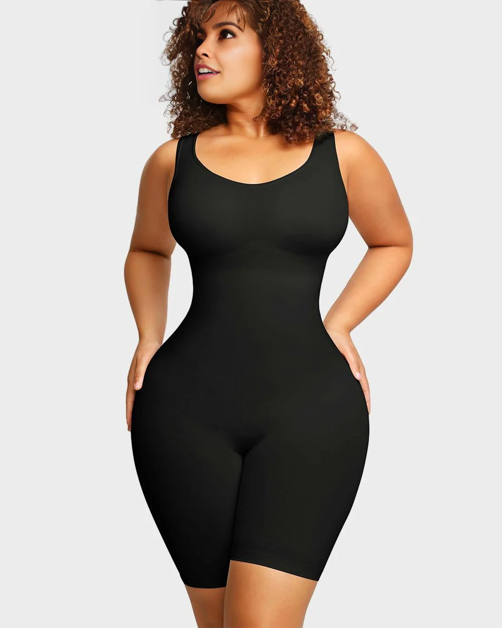Seamless Mid-Thigh Bodysuit - Image 9