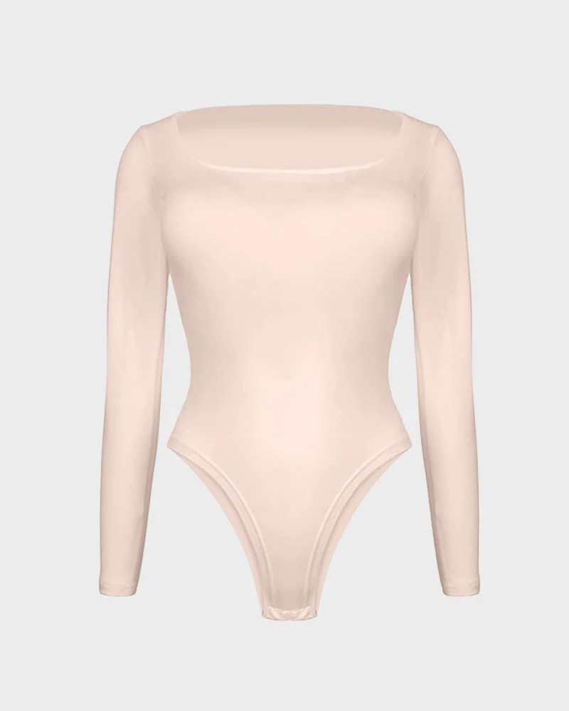 Seamless Sculpt Long Sleeve Bodysuit - Image 16