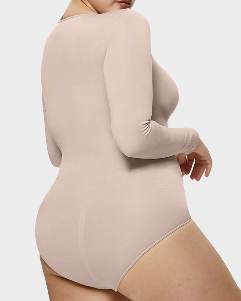 Seamless Sculpt Long Sleeve Bodysuit - Image 6