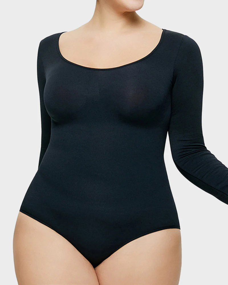 Seamless Sculpt Long Sleeve Bodysuit - Image 7