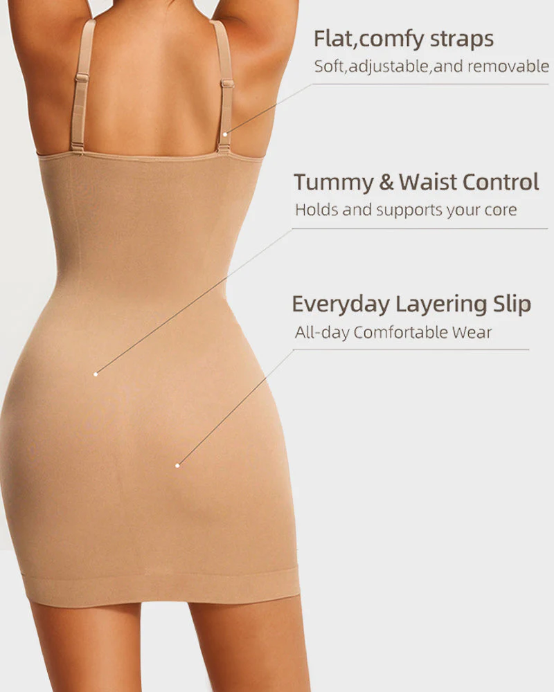 Seamless Sculpt Tummy Control Shaping Dress - Image 7