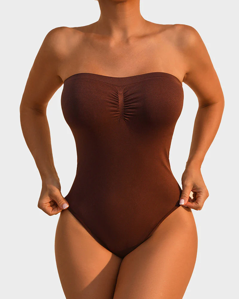 Seamless Tummy Control Bodysuit - Image 4