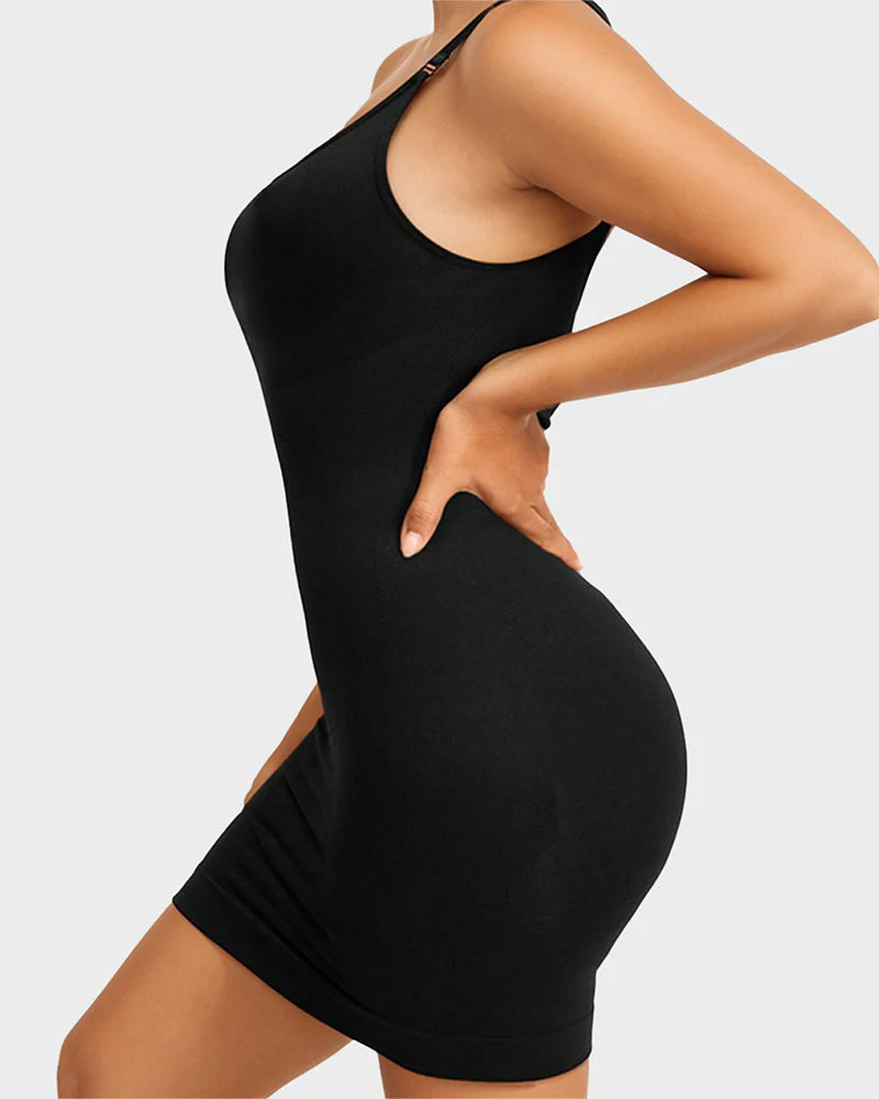 Seamless Tummy Control Shaping Dress - Image 3