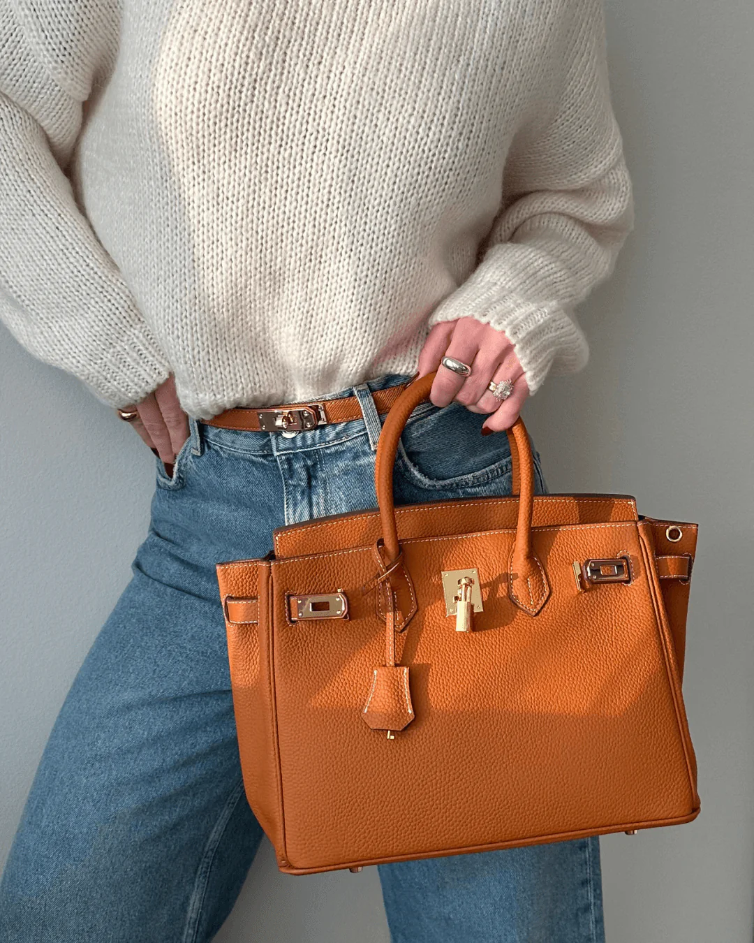 Seraphina Luxe Vegan Suede Tote - Image 9
