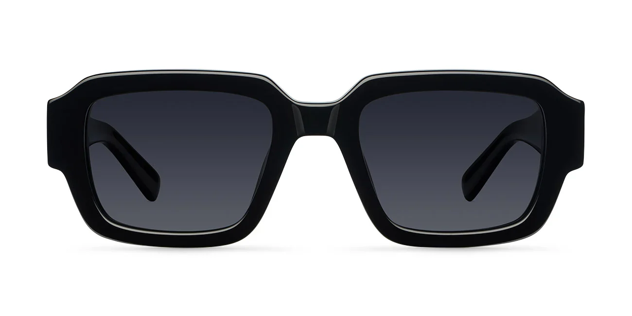 Vintage Charm Square Bio-Acetate Sunglasses - Image 2