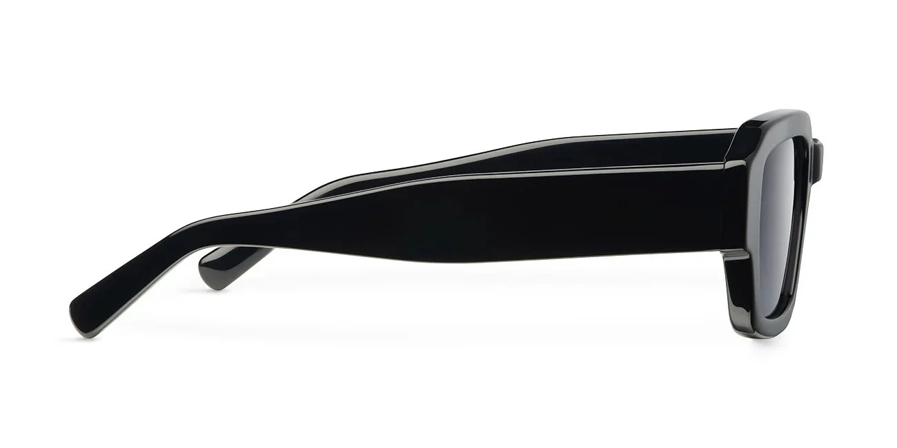 Vintage Charm Square Bio-Acetate Sunglasses - Image 3