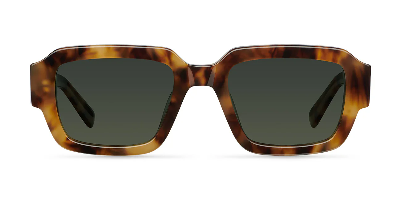 Vintage Charm Square Bio-Acetate Sunglasses - Image 7