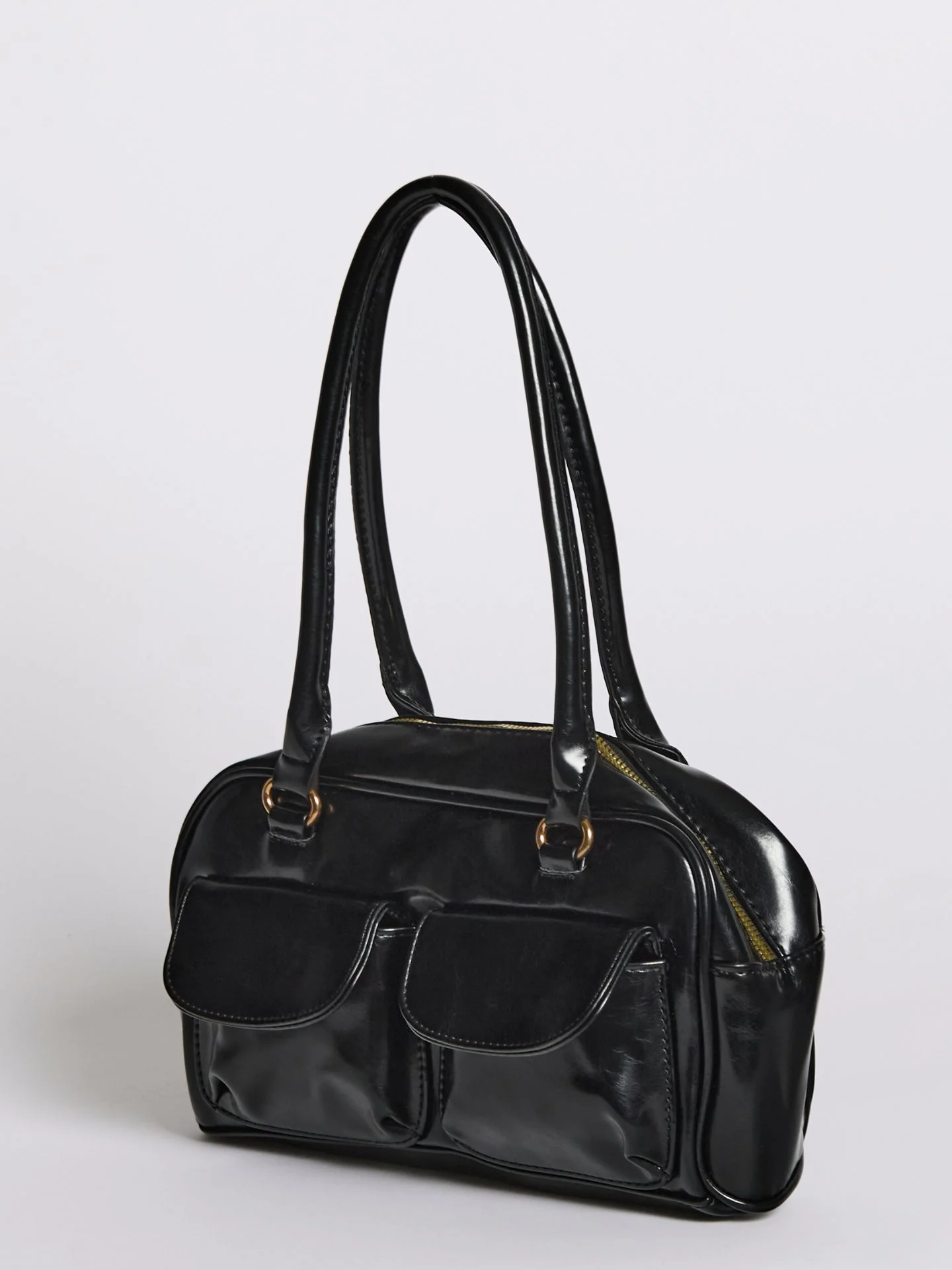 Sleek Leather Tote - Image 2
