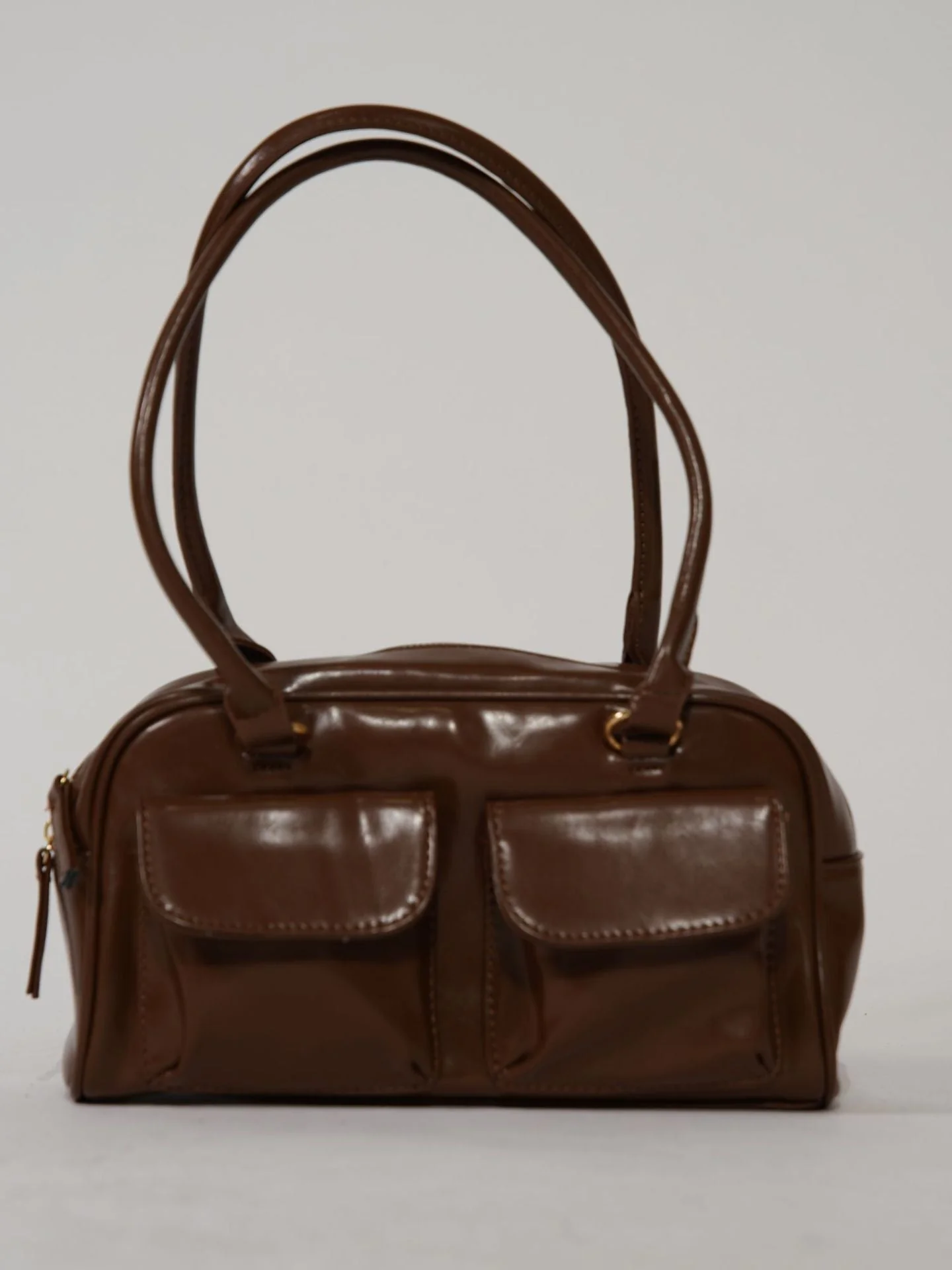 Sleek Leather Tote - Image 3