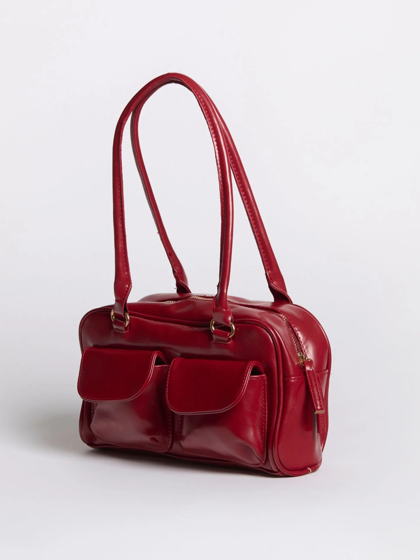 Sleek Leather Tote - Image 5