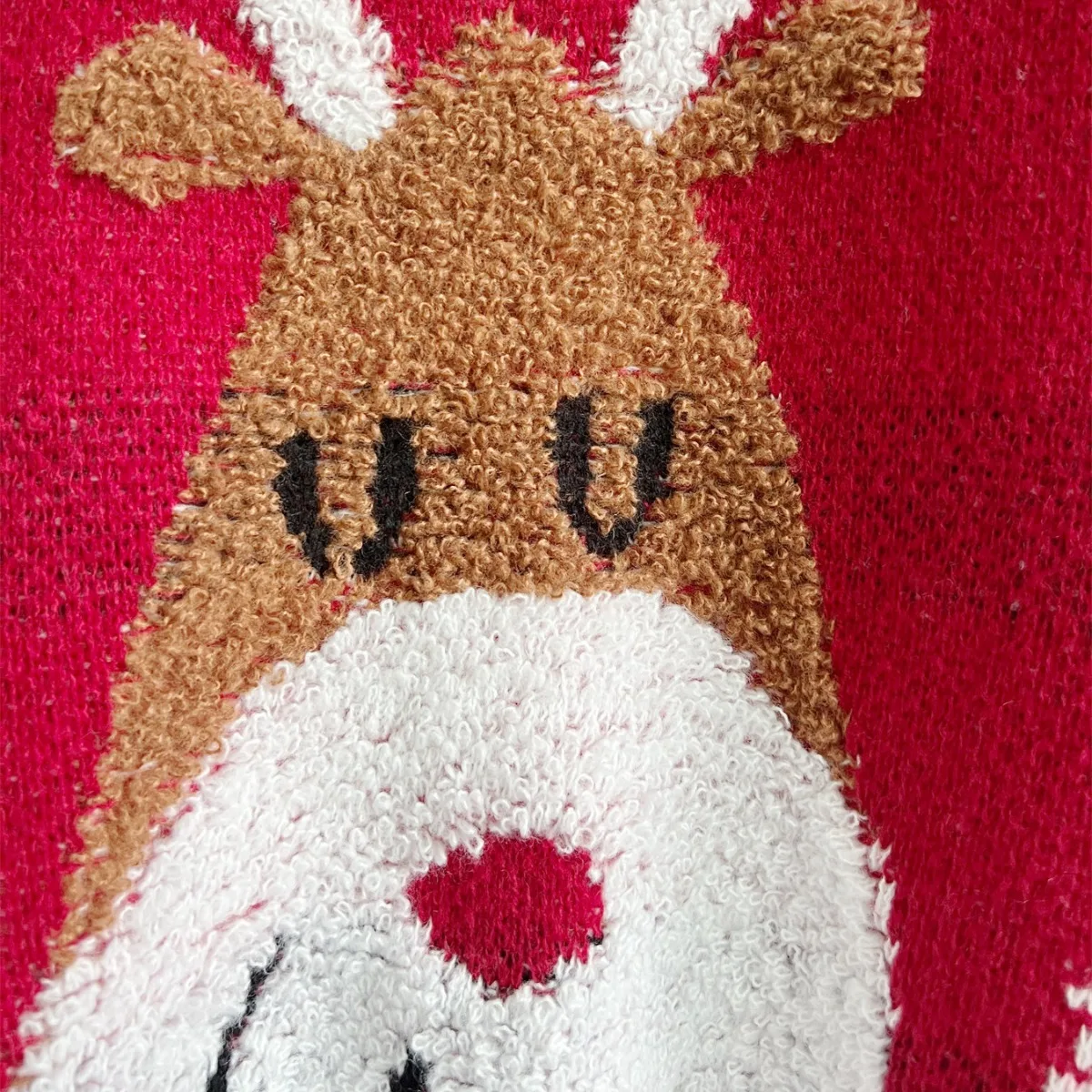 Smiling Elk Christmas Sweater - Image 5