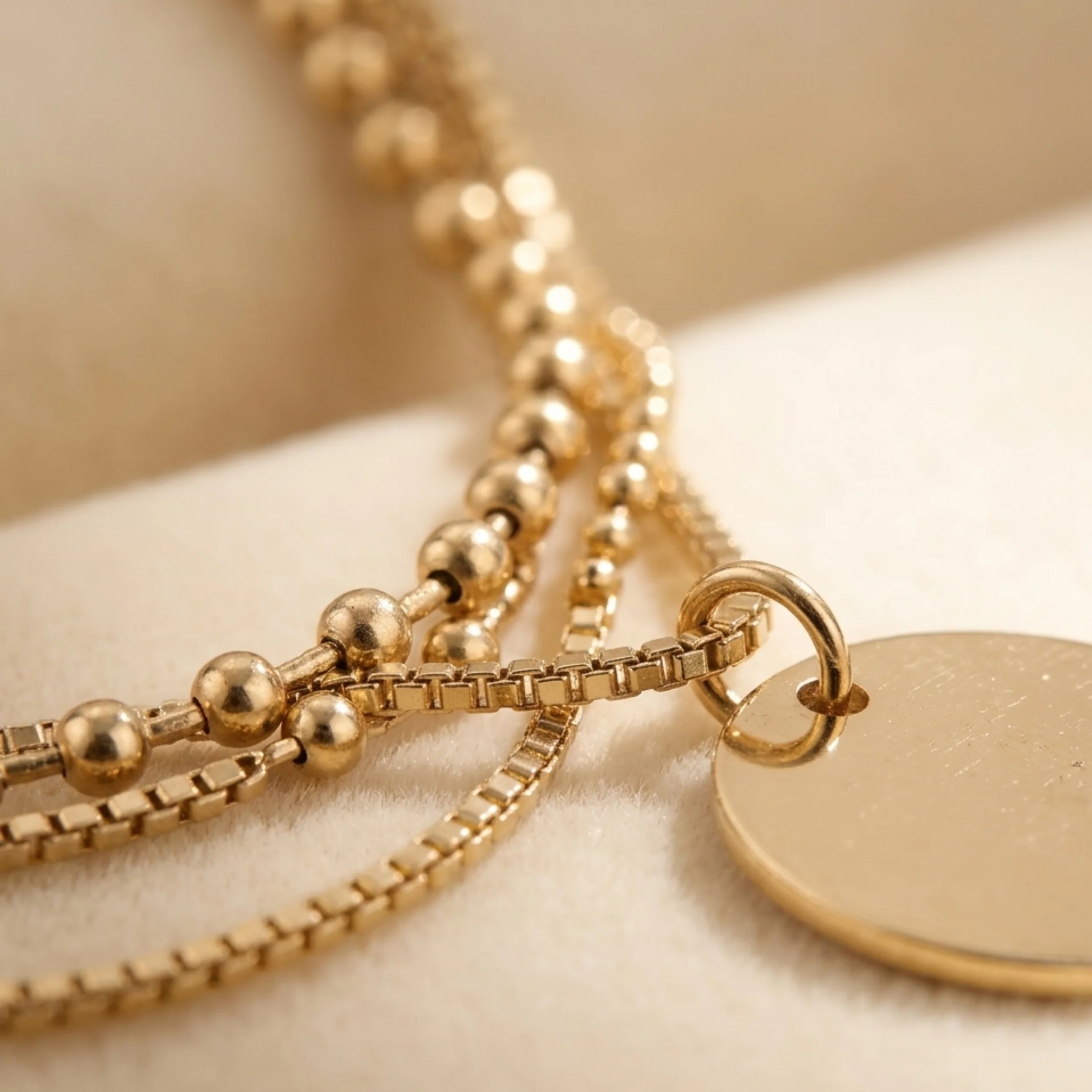 Solenne Layered Radiance Necklace - Image 6