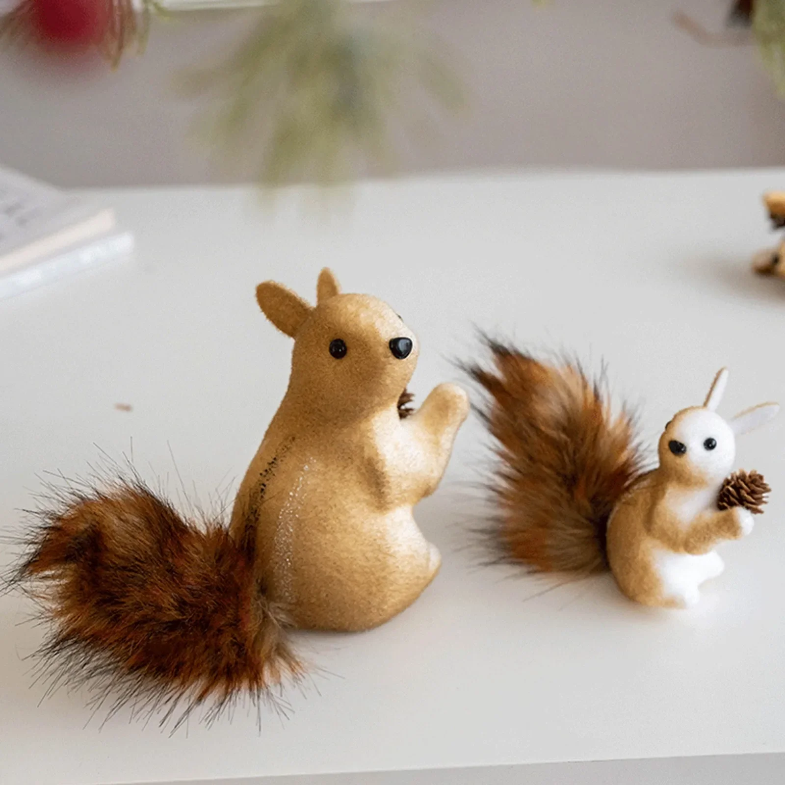 Squirrel for Christmas Tree Decoration (2 Pc) - Image 5