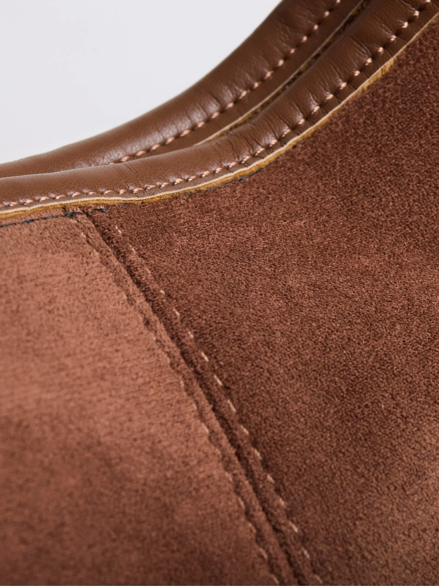 Elegant Vegan Leather Half-Moon Tote - Image 29