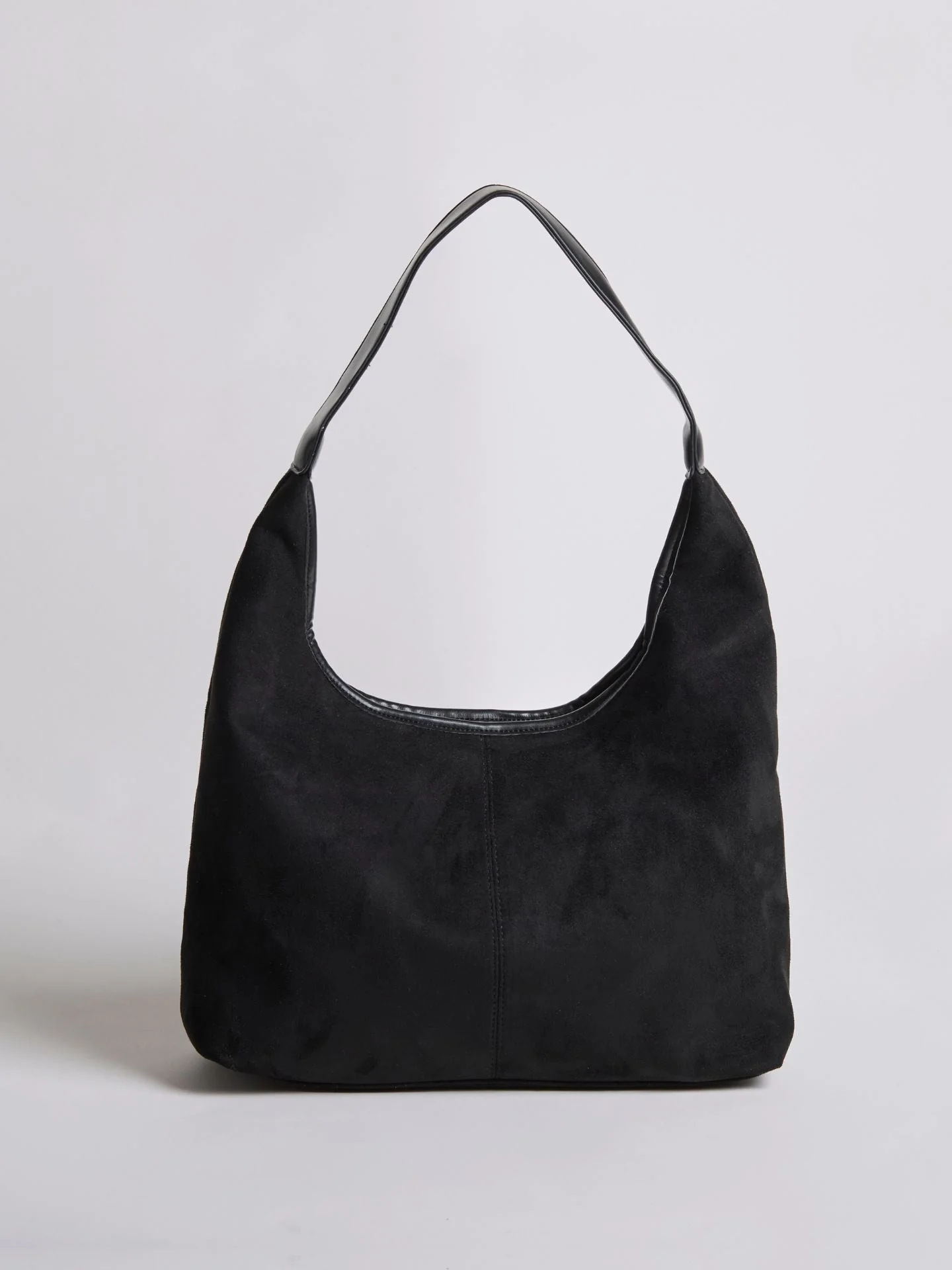 Elegant Vegan Leather Half-Moon Tote - Image 38