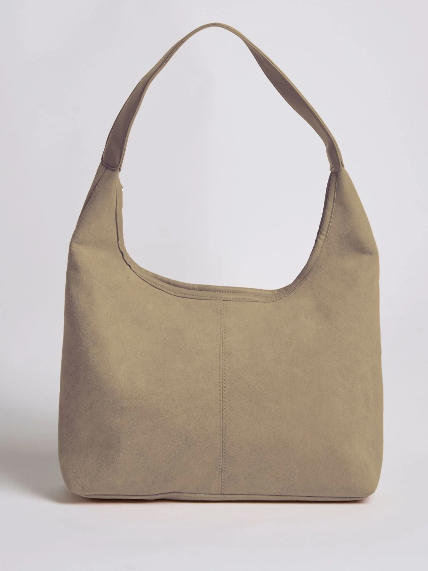 Elegant Vegan Leather Half-Moon Tote - Image 39