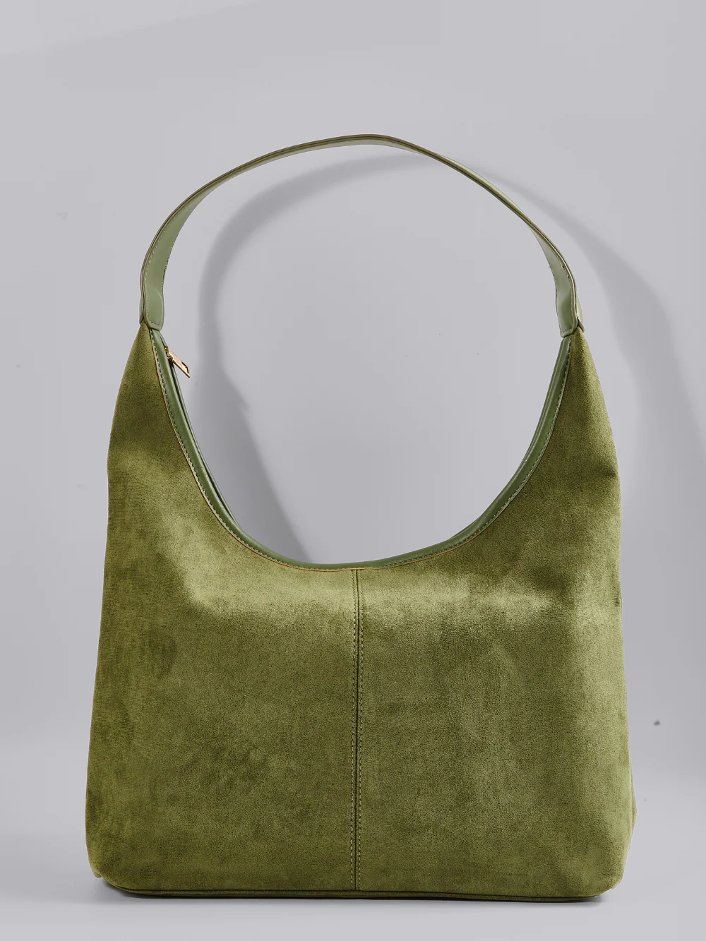 Elegant Vegan Leather Half-Moon Tote - Image 41