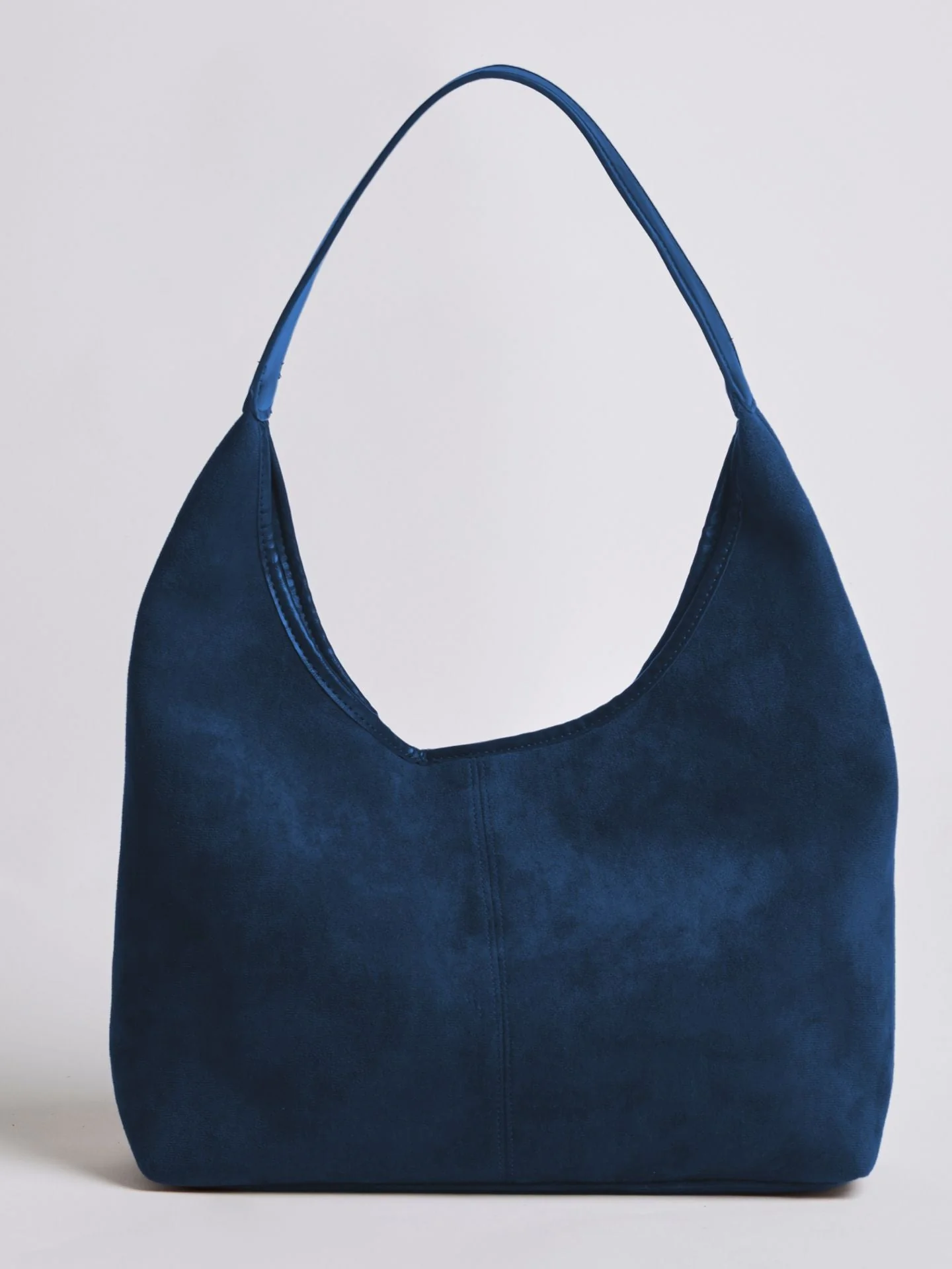 Elegant Vegan Leather Half-Moon Tote - Image 45
