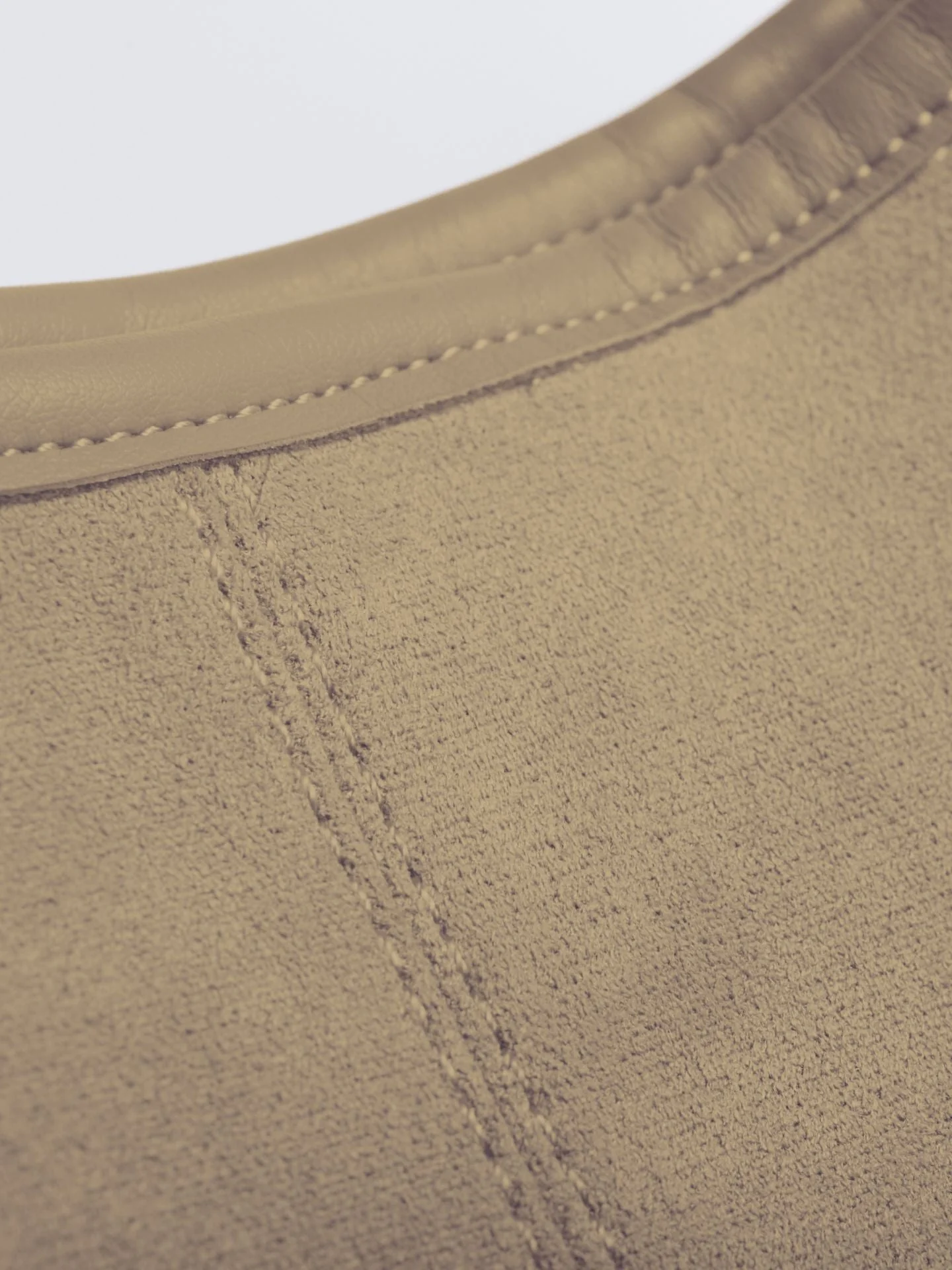 Elegant Vegan Leather Half-Moon Tote - Image 7
