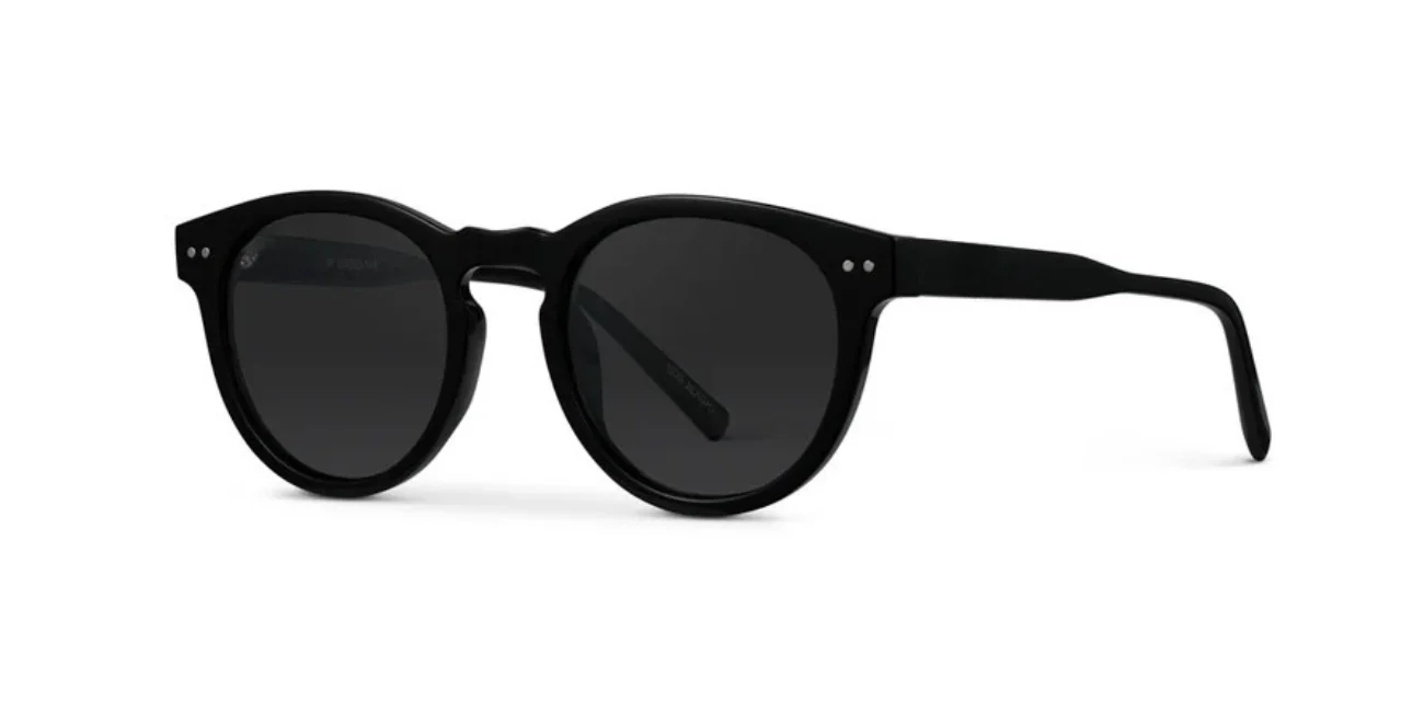 Eclipse Retro Round Polarized Sunglasses