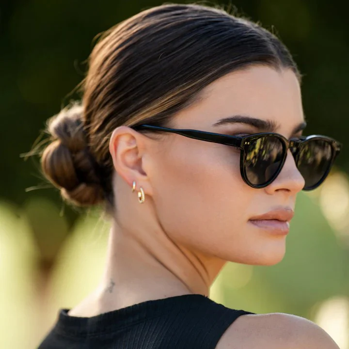 Eclipse Retro Round Polarized Sunglasses - Image 3