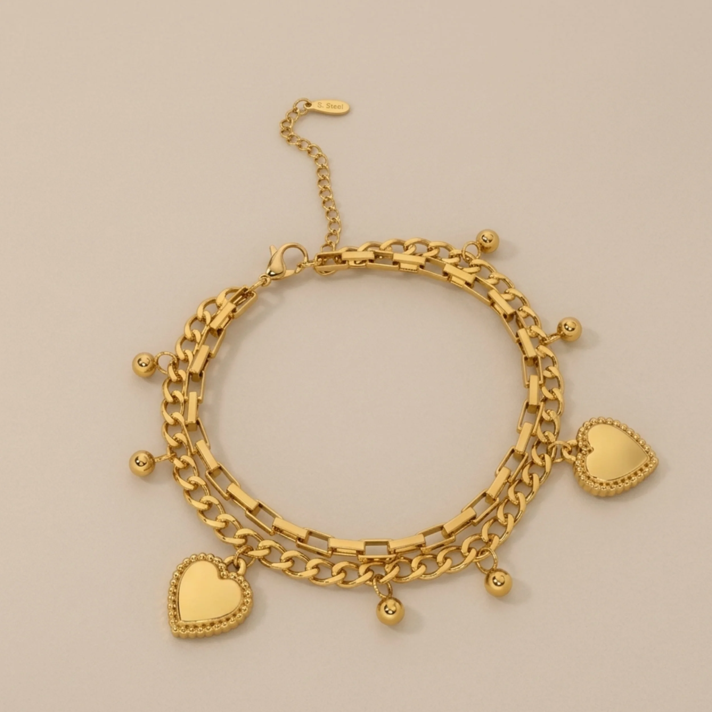 Thalise Heart Gleam Bracelet - Image 2