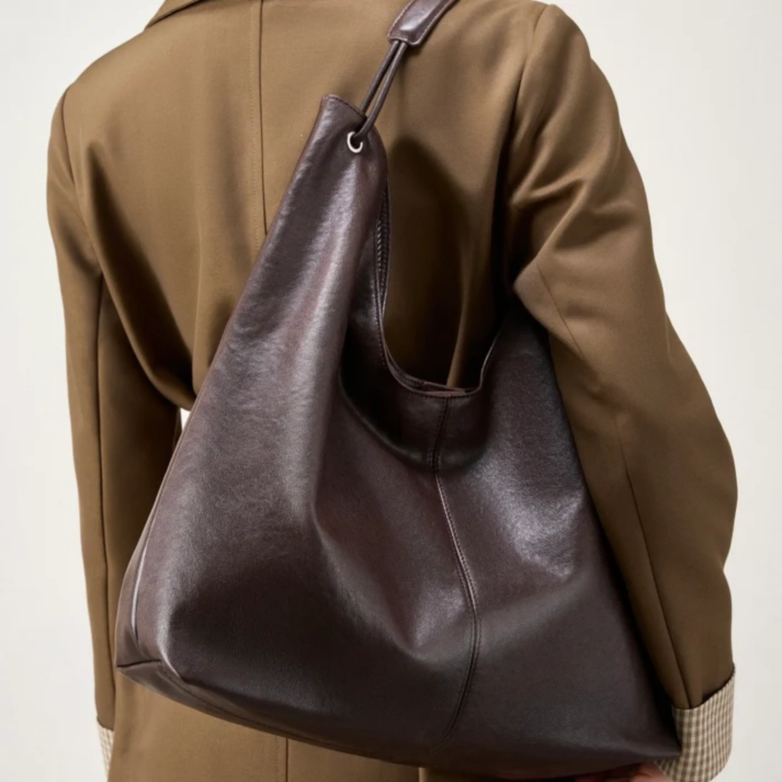 Théia Premium Genuine Leather Tote Bag - Image 7
