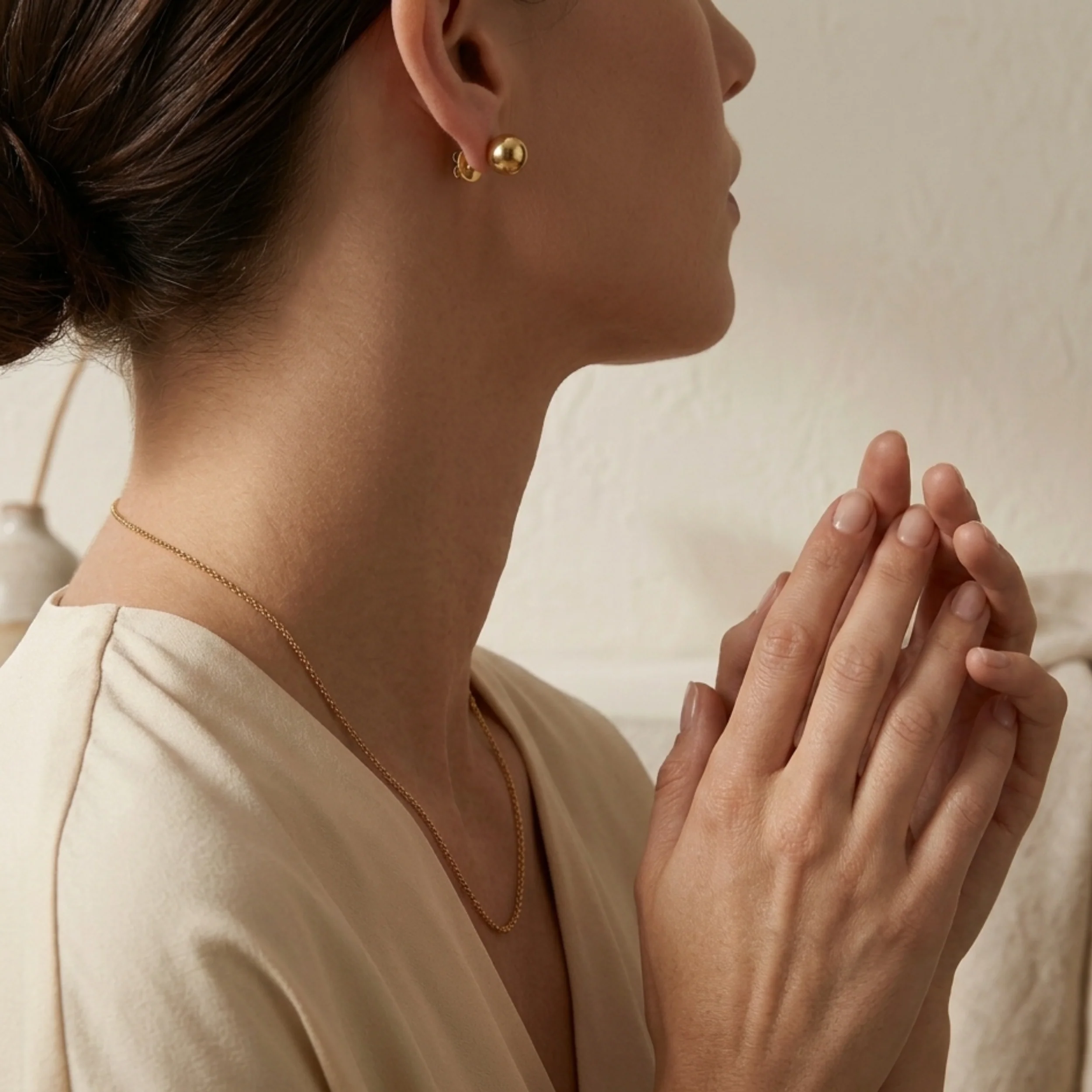 Tullia Classic Sphere Stud Earrings - Image 6