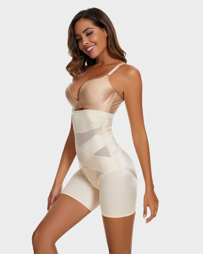 Ultra-Comfort Mid-Thigh Shaping Bodysuit - Image 8