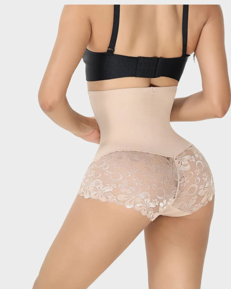 Elegance High-Waist Lace Sculpting Brief - Image 7