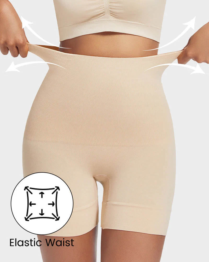Ultra High-Waisted Tummy Control Butt Lifting Shorts - Image 14
