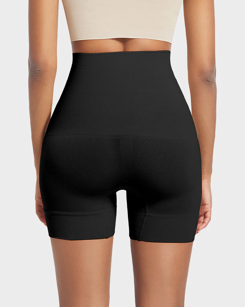 Ultra High-Waisted Tummy Control Butt Lifting Shorts - Image 5