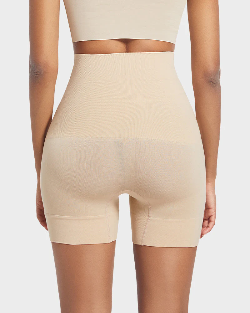 Ultra High-Waisted Tummy Control Butt Lifting Shorts - Image 9